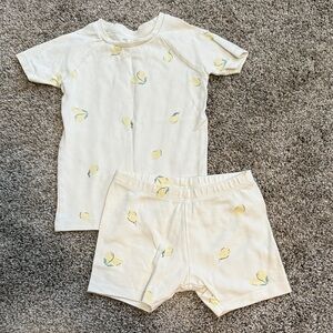Colored Organics short sleeve Jammie set